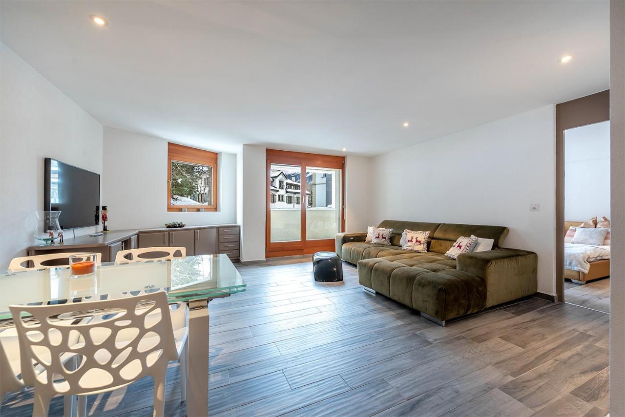 Esclusivo Bilocale Centralissimo St. Moritz Exterior foto